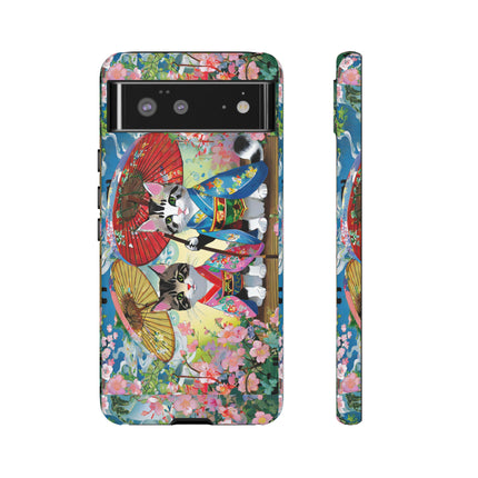 Kimono Kitties Phone Cases
