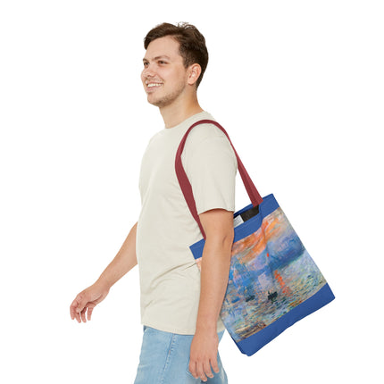 Sunrise by Claude Monet Tote Bag (AOP)