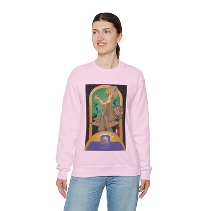 October & Opal, Tourmaline (from the Gem Series) by Sofia Chiostri Heavy Blend™ Crewneck Sweatshirt