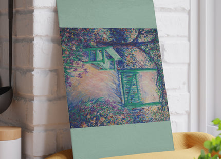 The Artist’s Garden by Theodore Earl Butler Glass Cutting Board