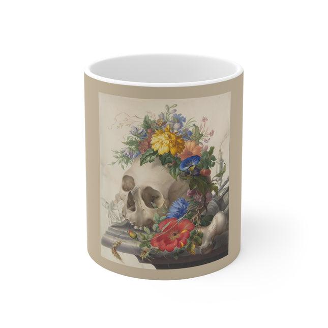 Vanitas Still Life by Herman Henstenburgh Ceramic Mug 11oz