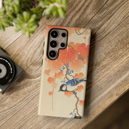 Japanese Bird and Branch by Ohara Koson Phone Cases
