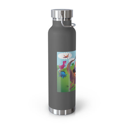 Rip-Roaring Fun Copper Vacuum Insulated Bottle, 22oz