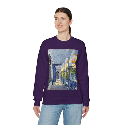 Gallery of a Moroccan Riad by George Gaudion Heavy Blend™ Crewneck Sweatshirt