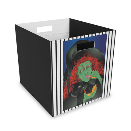 Mirror, Mirror A Witch's Touch Felt Storage Box