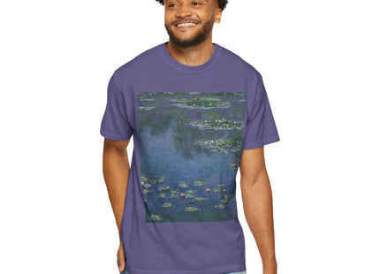 Water Lilies by Claude Monet Unisex Garment-Dyed T-shirt