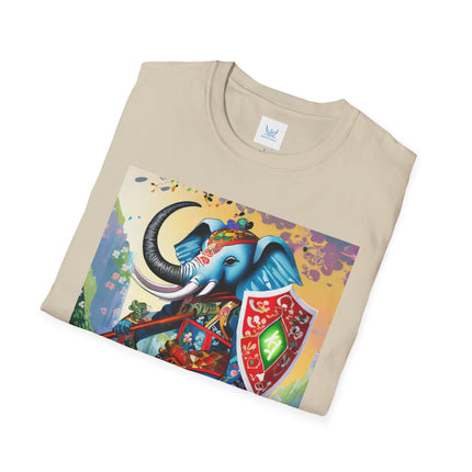 Cyberpunk Elephant Softstyle T-Shirt