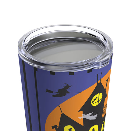 Halloween Night at the Haunted House Tumbler 20oz