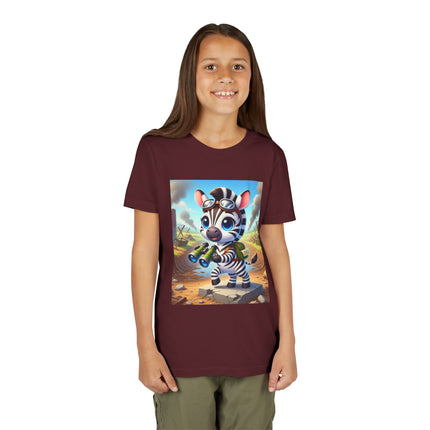 Zebra Lookout Youth Short Sleeve Tee