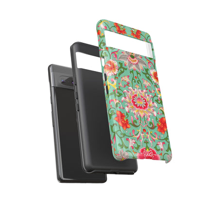 Colorful Floral Pattern by Owen Jones Phone Cases