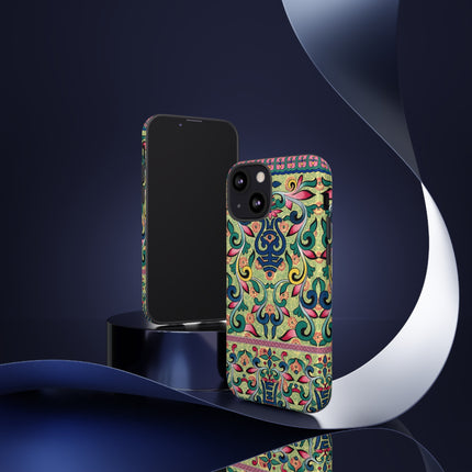 Colorful Flower Pattern by Owen Jones Phone Cases