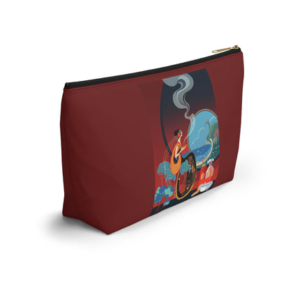 Golden Day Serenade Cosmetic Bag – Elegant Harmony & Sunlit Grace