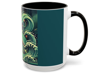 Mermaid Queen Rising from the Deep Colorful Mugs (11oz, 15oz)