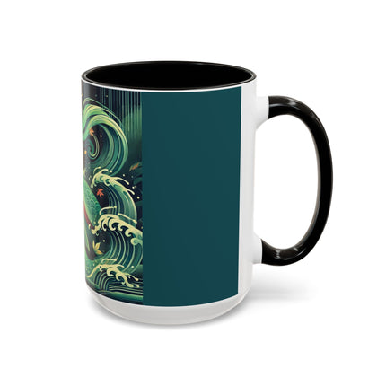 Mermaid Queen Rising from the Deep Colorful Mugs (11oz, 15oz)