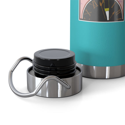 Woman Waiting for her Beloved at 1:59 by Kobayashi Kaichi Copper Vacuum Insulated Bottle, 22oz