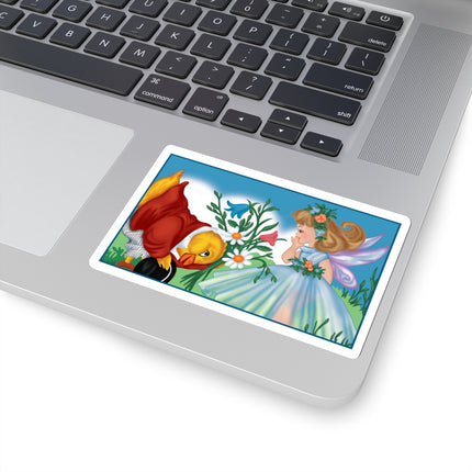 Fairy and Dapper Chick Kiss-Cut Stickers (4 Sizes)