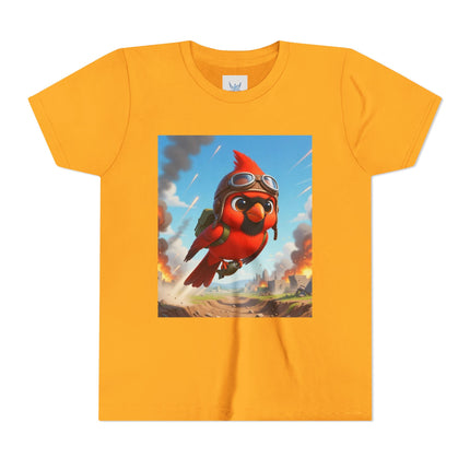 Cardinal Dive Bomber Youth Short Sleeve Tee