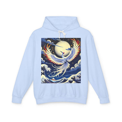 Majestic White Crane Hoodie