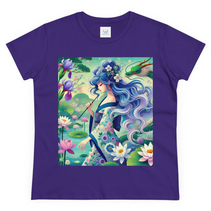 Fairy of the Koi Pond Cotton Tee