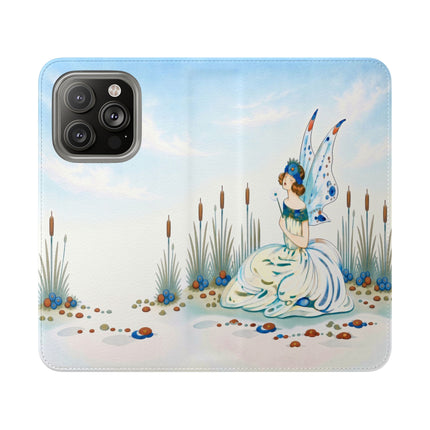 🧚🦋 The Jeweled Wing Fairy Flip Case – Art Deco Fairy Fantasy
