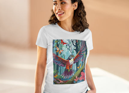 A Colorful Raptor Cotton Tee