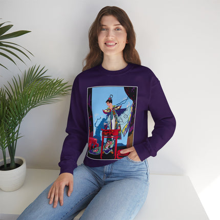A Visual Journey by Umberto Brunelleschi Women's Heavy Blend™ Crewneck Sweatshirt