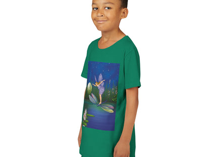 Fairy on a Dragonfly by Ida Rentoul Outhwaite Youth Short Sleeve Tee