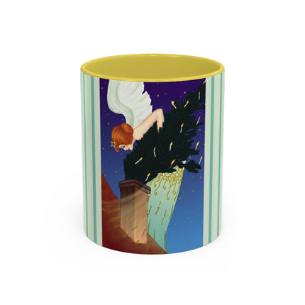 The Christmas Angel Colorful Mugs (11oz, 15oz)