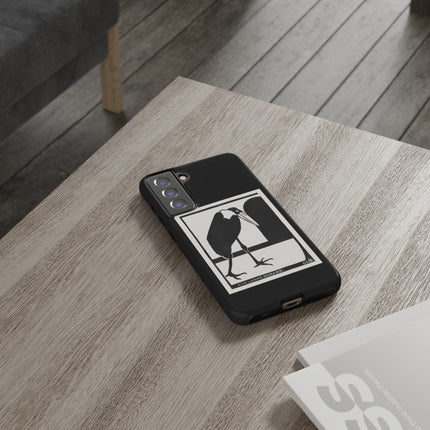 A Lame Marabou by Samuel Jessurun de Mesquita Phone Cases