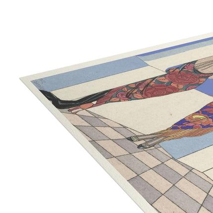 Le goût des châles by George Barbier Postcards (envelopes included) - Bundles of 10, 30, 50 Pieces