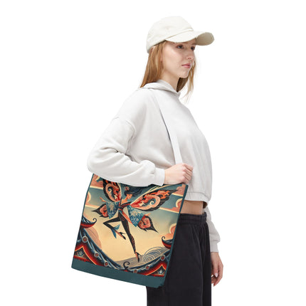 The Dragon Fairy of the Temple Tote Bag – Mythic Grace & Ancient Power