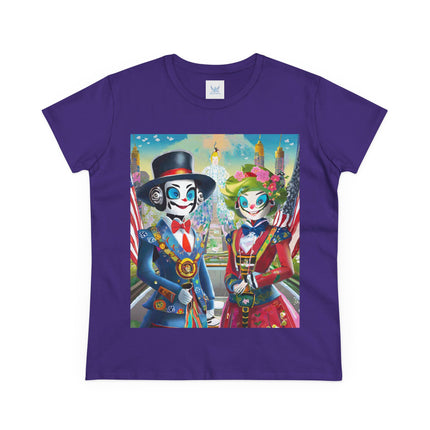 Cyber Punk Robots Cotton Tee