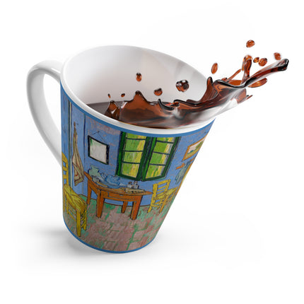 The Bedroom by Vincent Van Gogh Latte Mug