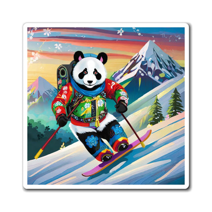 Cyberpunk Panda Magnets (3 Sizes)