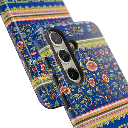 Chinese Floral Illustration by Owen Jones Phone Cases