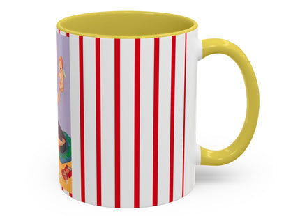 Art Deco Christmas Colorful Mugs (11oz, 15oz)