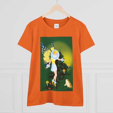 The Enchanted Encounter Women's Midweight Cotton Tee