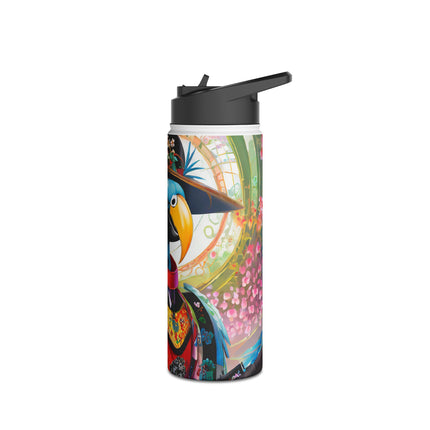Tech Plumes Stainless Steel Water Bottle
