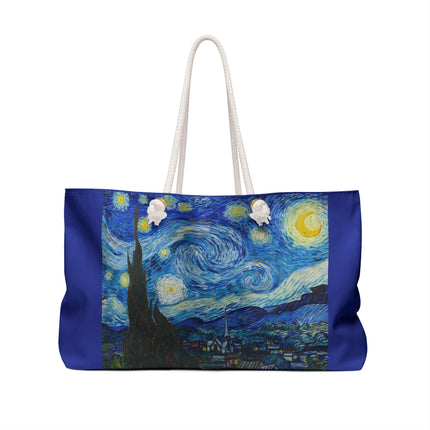 The Starry Night by Vincent Van Gogh Weekender Bag