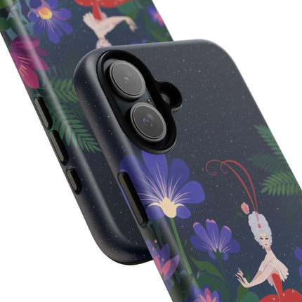 🌺✨ The Lady Of The Starlit Enchanted Garden Phone Case – Art Deco Floral Fantasy