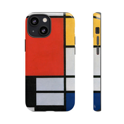 Composition with Red, Yellow, Blue, and Black by Piet Mondrian Phone Cases