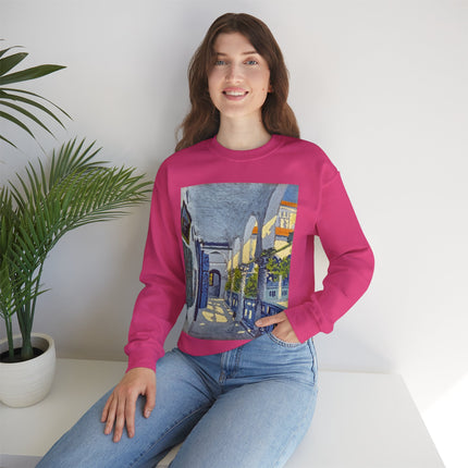 Gallery of a Moroccan Riad by George Gaudion Heavy Blend™ Crewneck Sweatshirt