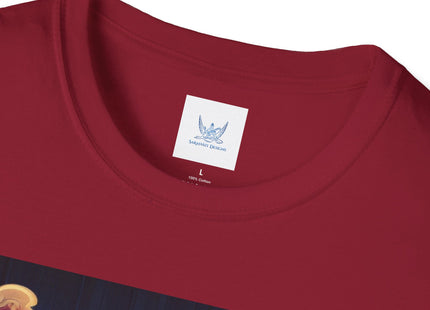 Flame-Winged Horse at Sunset Unisex Softstyle T-Shirt