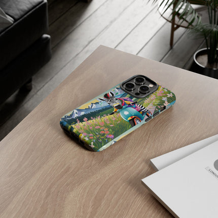 Stripes on Wheels Phone Cases