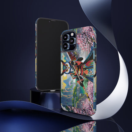 Cyberpunk Samurai Owl Phone Cases