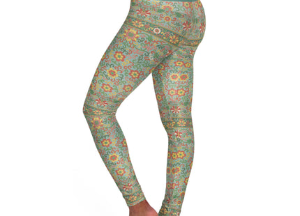 Examples of Chinese ornament, Pl.09 by Owen Jones High Waisted Yoga Leggings (AOP)