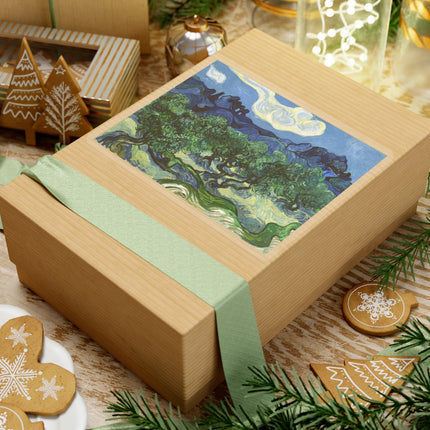 Olive Trees by Vincent Van Gogh Kiss-Cut Stickers (4 Sizes)