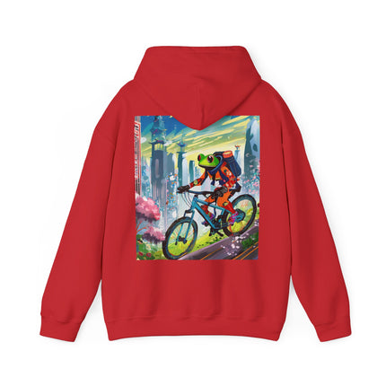 Cyberpunk Frog – Heavy Blend™ Hooded Sweatshirt