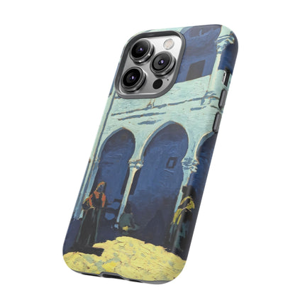 Courtyard of Moroccan Riad by George Gaudion Phone Cases