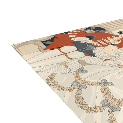 👑💌 The Duchess Postcards With Envelopes – George Barbier Art Deco Aristocratic Elegance